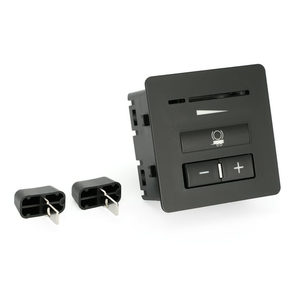 WOLFWO Trailer Brake Control Switch 15823719 15926102 601226 Compatible with Cadillac Escalade EXT & Chevrolet Avalanche Silverado Suburban Tahoe & GMC Sierra 1500 2500 3500 HD Yukon XL