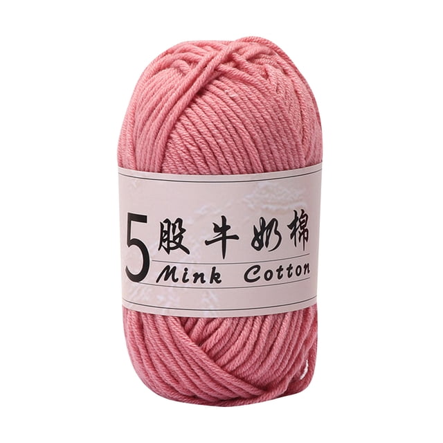 Accesorios de Muñeca de Bebé 5 Hilos de Leche Muñeca de Algodón Hilo de Punto Suéter de Bebé Bola de Lana Ropa de Muñeca de Bebé