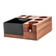 thumbnail image 2 of Distribuidor de prensado de espresso Portafiltros Caja de golpeteo de espresso Café de madera Aplicable 58 mm, 2 of 9