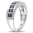 thumbnail image 3 of Everly Women's Sapphire 10k White Gold Ring, 3 of 7