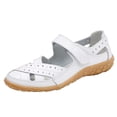 thumbnail image 2 of Norvail Womens Closed Toe Low Wedge Hollow Out Breathable Sandals, Wide Foot Sandals for Women Dressy, Comfortable Summer Casual Slippers for Beach Vacation Walking, 2 of 4