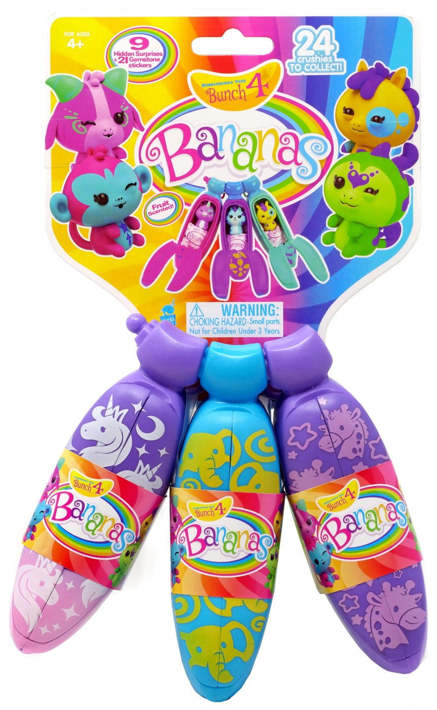 Series 4 Bananas Mystery Bunch 3-Pack 