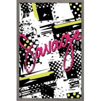 Savage Wall Poster, 14.725" x 22.375", Framed