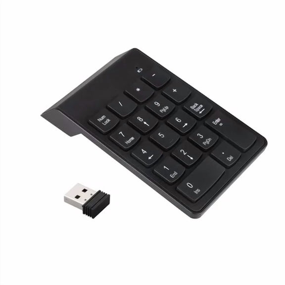 RHEA- Wireless Usb Number Keyboard For Laptop/Pc Gaming 2.4Ghz 33Ft Working Range