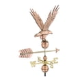 thumbnail image 2 of Good Directions Freedom Eagle Weathervane, Pure Copper - 26"L, 2 of 5