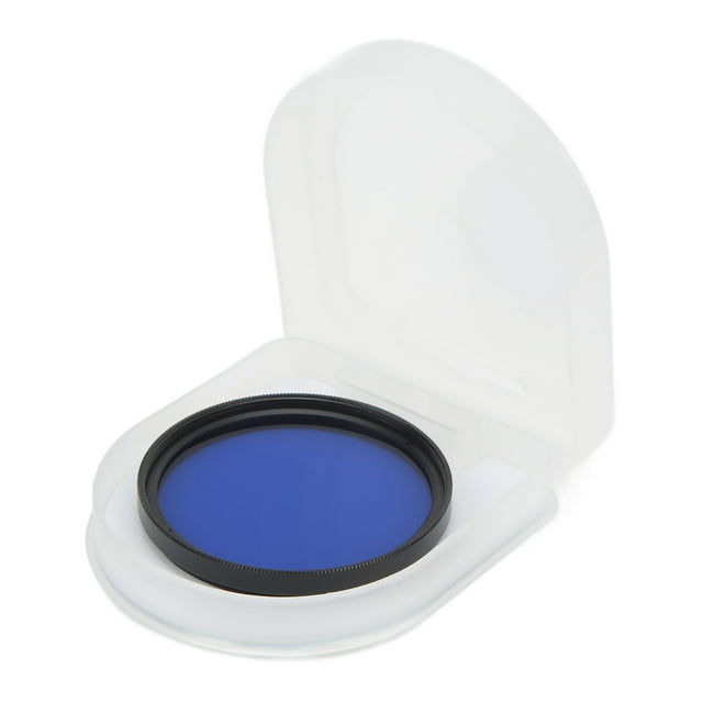 Filtre d'Objectif de Caméra 52mm Ultra Basse Couleur, Ultra Haute Définition, Faible Réflexion avec Boîte de Rangement, Compatible avec Objectif à Ouverture de Filtre 52mm pour Photographie Portrait Vlog