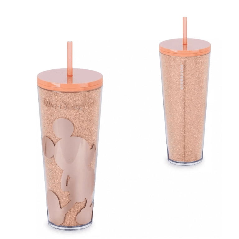 Disney Parks Mickey Mouse Starbucks Tumbler WDW Peach Punch New