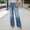 BU2, variant on Women Wide Leg Jeans For Casual High Waisted Strechy Straight Leg Loose Denim Pants With Pocket
