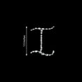 thumbnail image 3 of Efavormart WHATS MY NAME? Letter "I" For Custom Wedding Event Centerpiece Decoration Clear Letter Rhinestones - 12/pk, 3 of 10