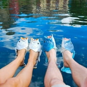 Coddies Fish Flip Flops | The Original Fish Slippers | Gag Gift, Christmas Sandals, Bass Slides, Pool, Stocking Stuffer (Green| 10-11.5 Men | EU 44-45)