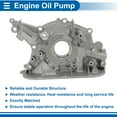 thumbnail image 5 of Unique Bargains No.1510062050/M242 Engine Oil Pump for TOYOTA 4RUNNER 96-02 Pressure Pump, 5 of 7