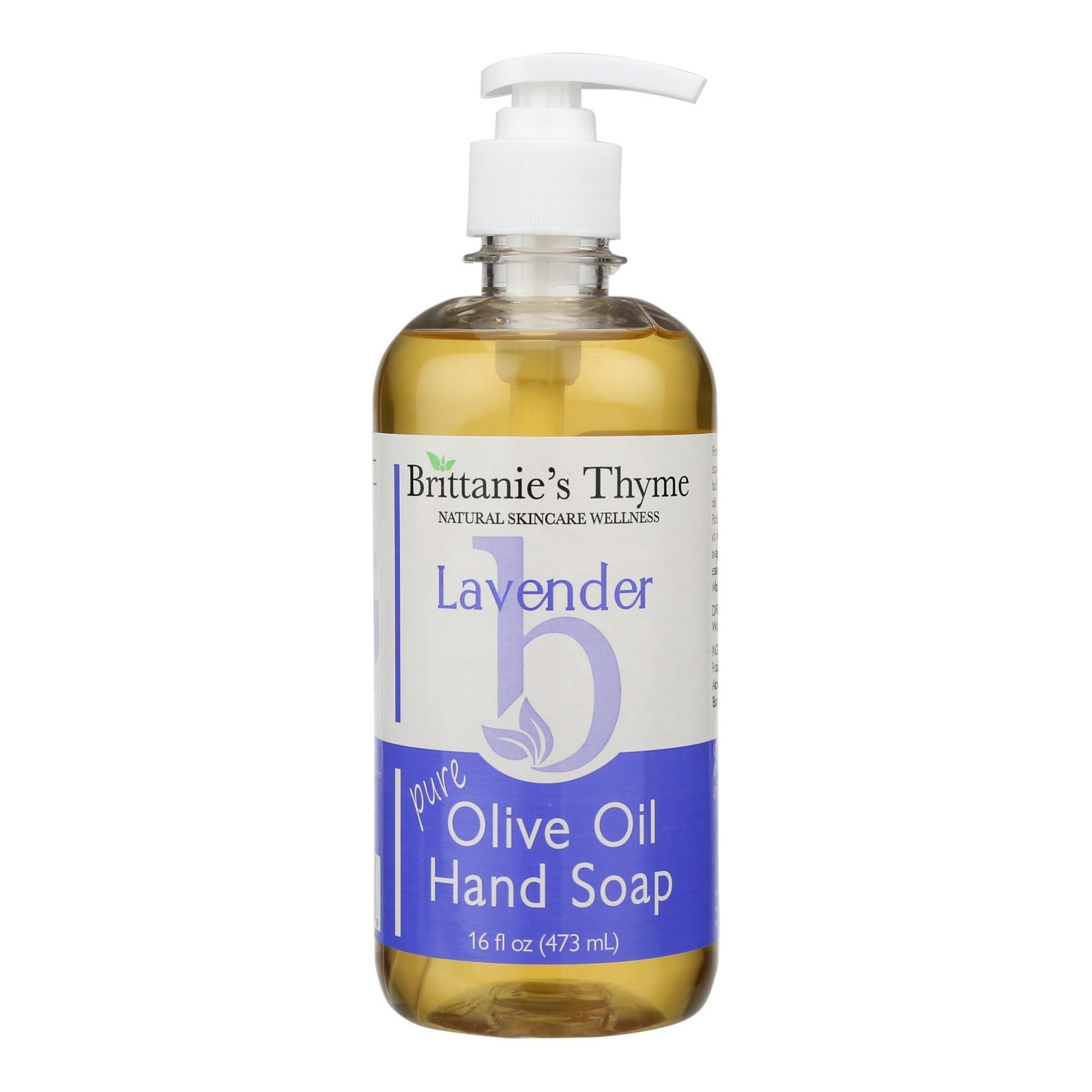 Brittanie's Thyme Liquid Hand Soap Lavender 16 oz.