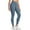 Blue, variant on Women's Insulated Flare Leggings with Pockets High Waist Cold Weather Yoga Pants Cozy Winter Training Trousers