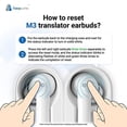 thumbnail image 2 of Timekettle M3 Language Translator Earbuds, Two-Way Translator Device with APP for 40 Languages, Offline Translator, 2 of 7