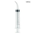 thumbnail image 2 of Ensemble de Seringues en Plastique de 10 Pièces 12 Ml pour Utiliser une Seringue à Pointe Droite Incurvée Facile à Utiliser, 2 of 5