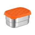 thumbnail image 3 of DOLITY Stainless Steel Food Storage Container Lunch Box Stackable Snack Box Airtight Meal Prep Container for Household Travel Office Rectangular Large, 3 of 9