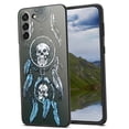 thumbnail image 1 of Compatible with Samsung Galaxy S23 Phone Case, Dream-catcher-Skull-1 Case Men Women, Flexible Silicone Shockproof Case for Samsung Galaxy S23, 1 of 1