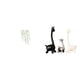 thumbnail image 1 of Adhesivo de pared,Vinilo decorativo de pared con enredaderas colgantes para dormitorio (DIY),Vinilo decorativo de hojas verdes para pared,ideal para la oficina.,Estatua de ciervo alce,Estatua, 1 of 8