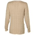 thumbnail image 3 of Polo Ralph Lauren Women's Cable Knit V-Neck Pony Sweater, 3 of 3