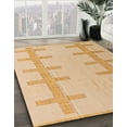 thumbnail image 2 of Ahgly Company Indoor Square Abstract Orange Solid Area Rugs, 8' Square, 2 of 6