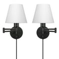 thumbnail image 3 of Wall Lamp (Set Of 2), Swing Arm Wall Lamp, Modern Reading Wall Lamp For Corridors, Bedrooms And Living Rooms, 3 of 4
