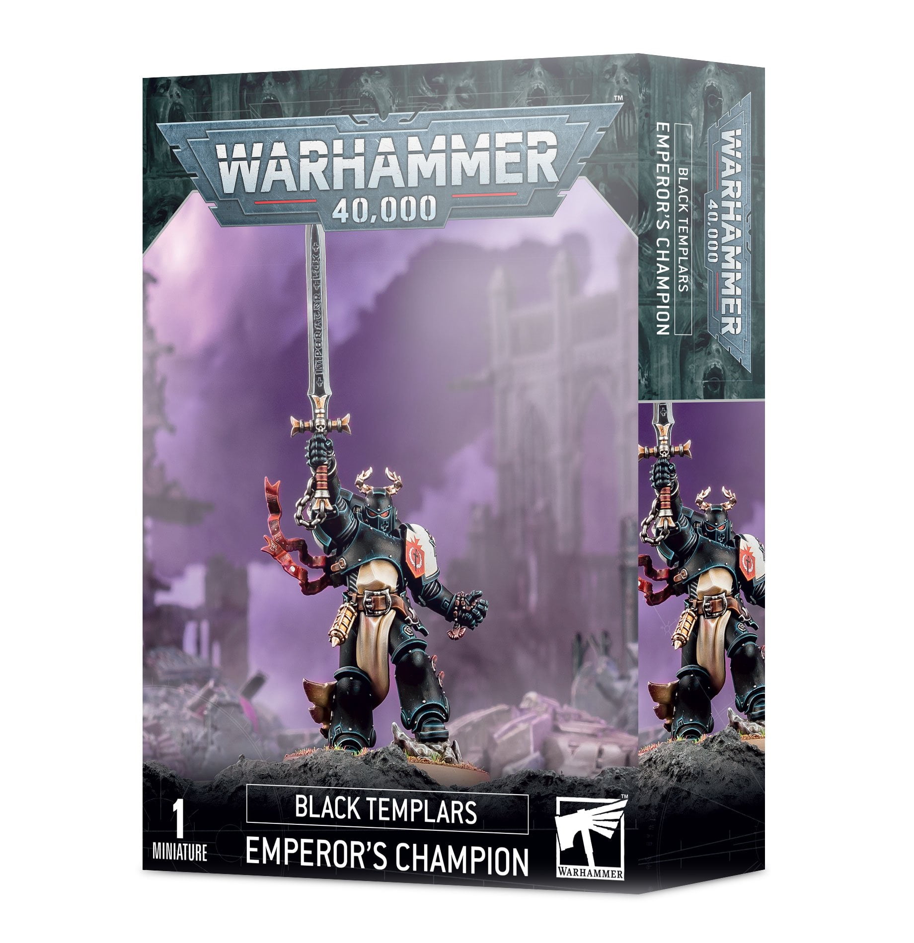 GW 40k Black Templars Emperor's Champion