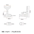 thumbnail image 2 of tredstone 2L2R Scellé Bass Tuning Chevilles Machine Têtes Or Ensemble de 4 Pcs, 2 of 4