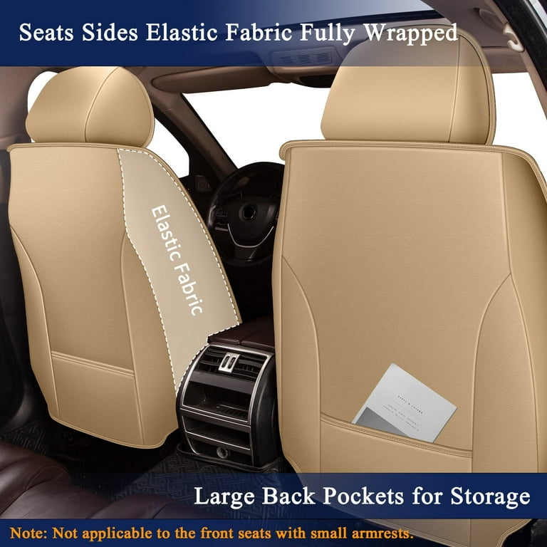 DIKSOAKR Car Seat Covers for Ford Fusion 2010-2020, Full Set Seat