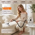 thumbnail image 4 of Handheld Steam Cleaner for Home, Pressurized Multi Purpose Steamer for Cleaning Upholstery Bed Furniture Couch Carpet Car, High Pressure Household Car Steam Cleaning Machine with 13 Accessories, 4 of 13