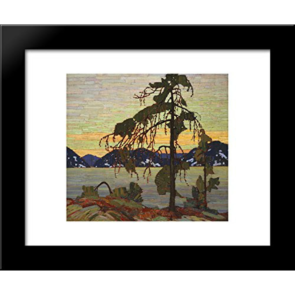 The Jack Pine 20x24 Framed Art Print by Tom Thomson