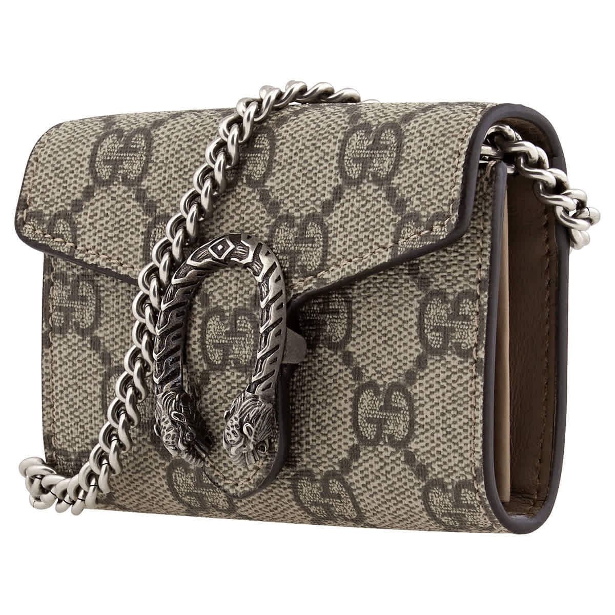 gucci beige gg supreme dionysus coin purse