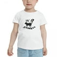 thumbnail image 2 of Lil' Stinker Skunk Cute Toddler T-Shirts for Boys Girls (White, Youth M), 2 of 5