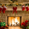 thumbnail image 3 of Gymax 9 Pieces Gas Fireplace Log Set Ceramic Wood Logs Indoor Outdoor Use, 3 of 10