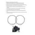 thumbnail image 2 of Choke Chain Collars for Dog Training Great Quality Welded Steel Many Sizes Too ! (Extra Light - 12 inch), 2 of 8