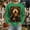 Green, variant on Men's Halloween Evil Pumpkin Graphic Long Sleeve Crew Neck Sweatshirt Casual Fall Streetwear Loungewear Pullover Top for Men Watermelon Red L