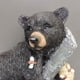 thumbnail image 5 of Billuyoard Escultura de oso de resina Natural negra, decoración para jardín o patio, línea suave, cachorro de oso, siesta en casa Decoración del hogar, 5 of 6