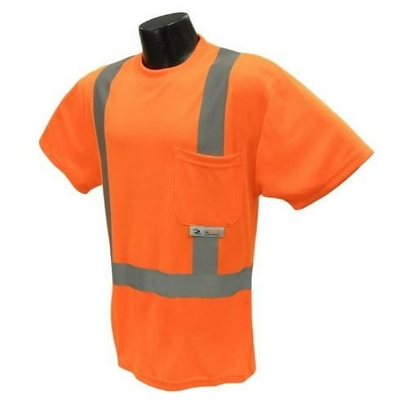 Radians ST11-2PGS-M Industrial Safety Shirt HI/VIS ORANGE