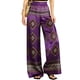 thumbnail image 3 of TaTaai Women Satin Stretchy Printed One Piece Jumpsuit Elastic Waistband With Functional Side Pockets Soft Comfortable Elegant Fashion Outfit For Spring Summer Wear Gift, 3 of 5