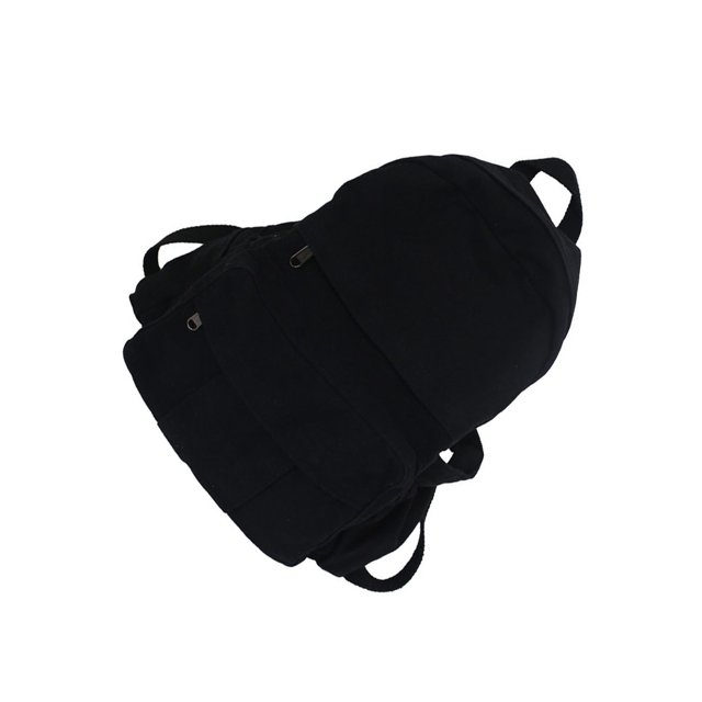 Minnieouse de lona organizadora de gran capacidad con cierre de cremallera, escolar, bolso de mano para estudiantes, bolso de hombro de Mochilas Negro Minnieouse AP012805-03