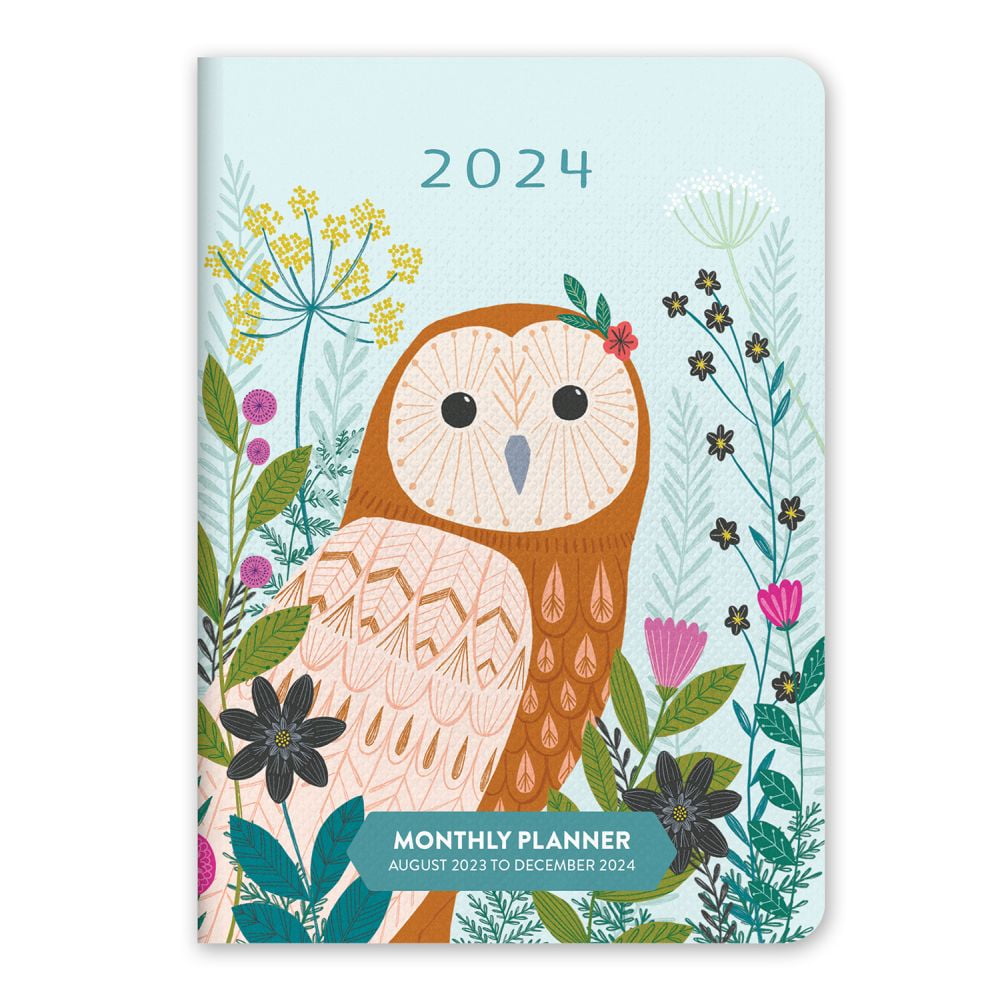 Orange Circle Studio, Owls Pocket 2025 Planner Exclusive