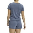 thumbnail image 2 of No Nonsense Women's Serene Sleep Short Sleeve Tee, 2 of 2