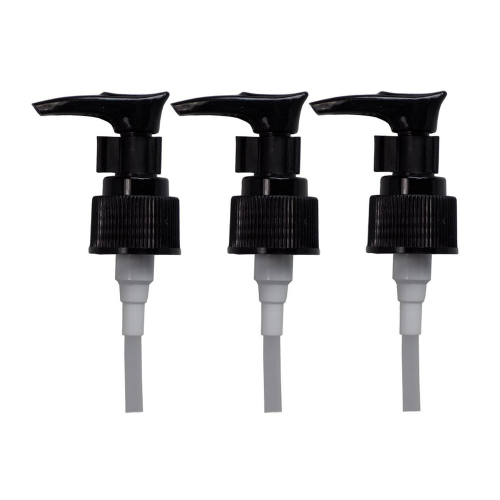 Black Soap and Lotion Dispenser Pump 24/410 (Pack of 3)