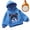 Blue, variant on WOYY Toddler Girls Graphic Hoodie Figure Print Loose Hooded Sweatshirt, Sizes 4-5T