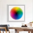 thumbnail image 3 of ZECATL Casse-Têtes 1000 Pcs pour Adultes Casse-Tête Rond - Couleur Dégradée Arc-en-Ciel Grand Casse-Tête Rond Difficile et Stimulant, 3 of 5