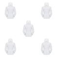 thumbnail image 2 of Sonducket Chaqueta de protección solar de secado rápido Casual Fitness Training Unisex Abrigo con capucha Senderismo Pesca Ropa Accesorios 4XL 4XL Branco 5Conjunto, 2 of 6