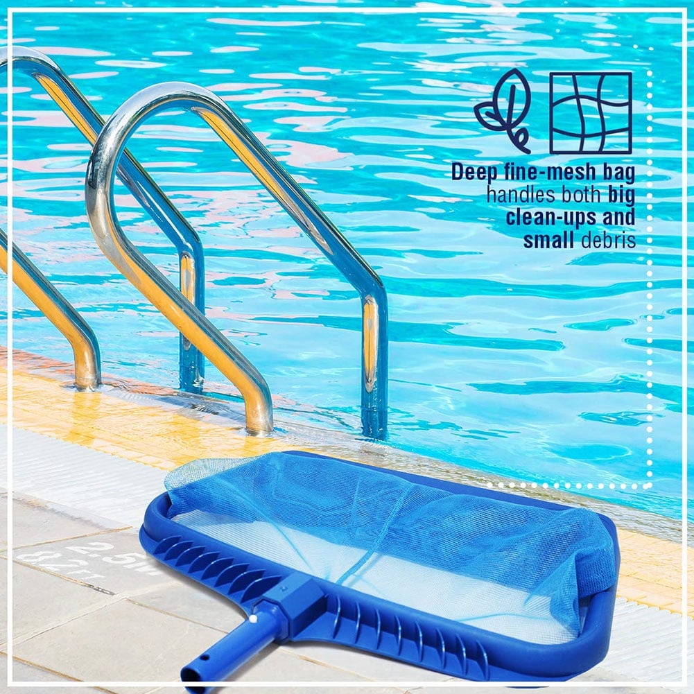 BetterZ Swimming Pool Skimmer Net Heavy Duty Leaf Rake
