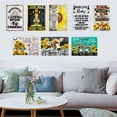 thumbnail image 3 of Vintage Sunflower Tin Signs Birds And Butterfly Funny Inspiration Quotes Farmhouse Home Wall Decor Metal Signs 8X12 Inch, 3 of 7