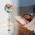 thumbnail image 4 of Battery Operated Analog Wall Clocks Non-Ticking Silent Modern Clock Decorative for Home,Office-Colorful Flowers In Glass Vase On Table With Blurred Background(16inch), 4 of 4