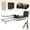 Black with Pliates box set, variant on Paeta 86.6” Foldable Pilates Reformer,Pilates Machine Suitable For Height Over 5'7 '',Pilates Exercise Equipment with Jump Board for Home Gym,110lbs resistance 5 Springs