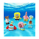 thumbnail image 4 of 6 Set Peluches Bob Esponja, Patricio Estrella,calamardo Gary Malubero Multicolor, 4 of 5